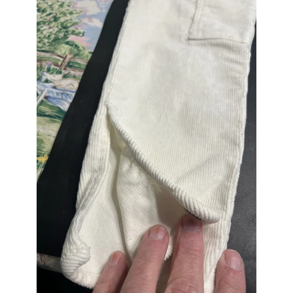Ralph Lauren Ivory Corduroy Equestrian Pants Girls Sz 14